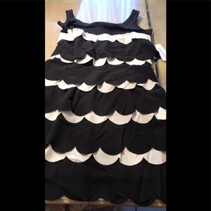 New Black and White Dress